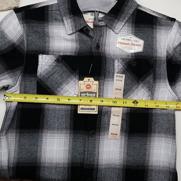 Ultimate Flannel- black/white - Picture 5 of 6